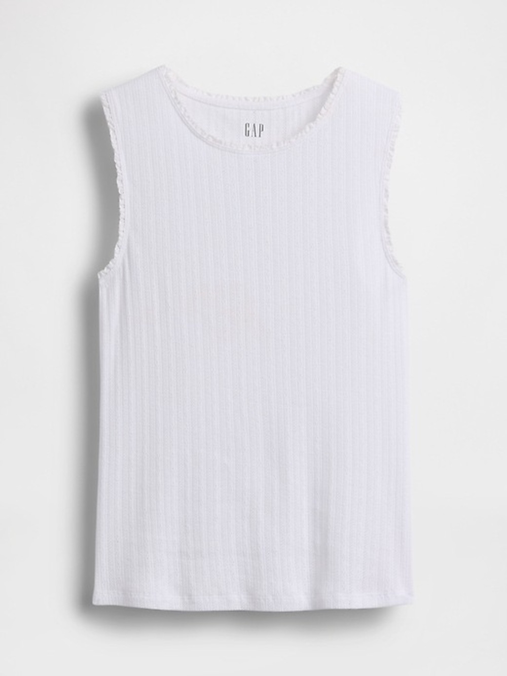 GAP Pointelle Shell Tank Top
